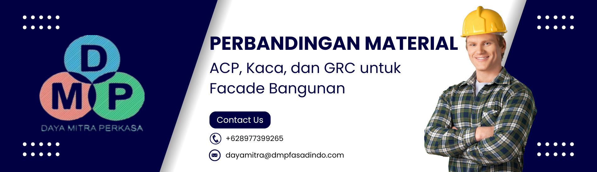 Perbandingan Material ACP, Kaca, dan GRC untuk Facade Bangunan